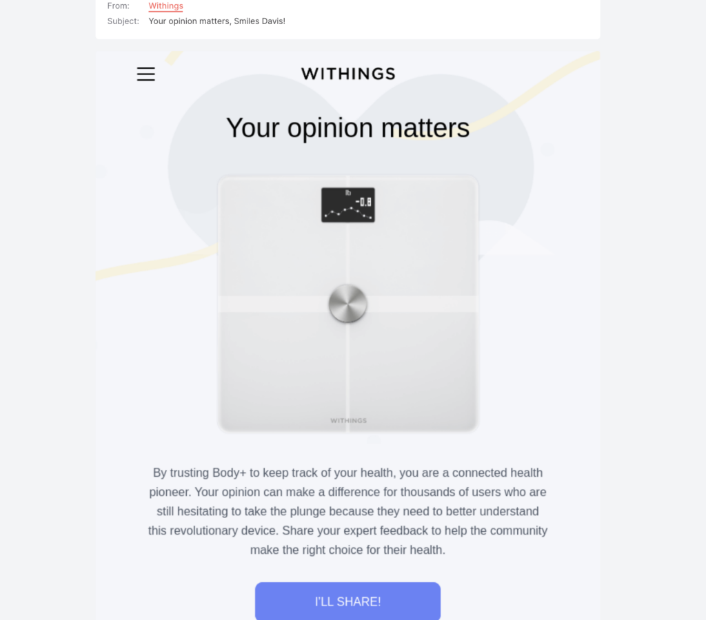 your opinion matters email