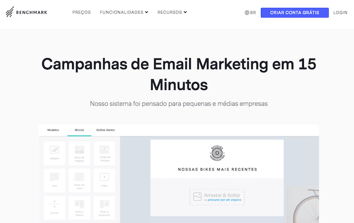 benchmark plataforma email marketing