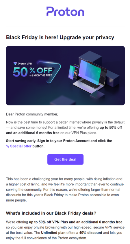 proton black friday example