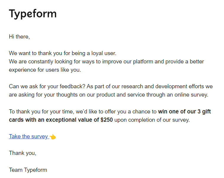 typeform example