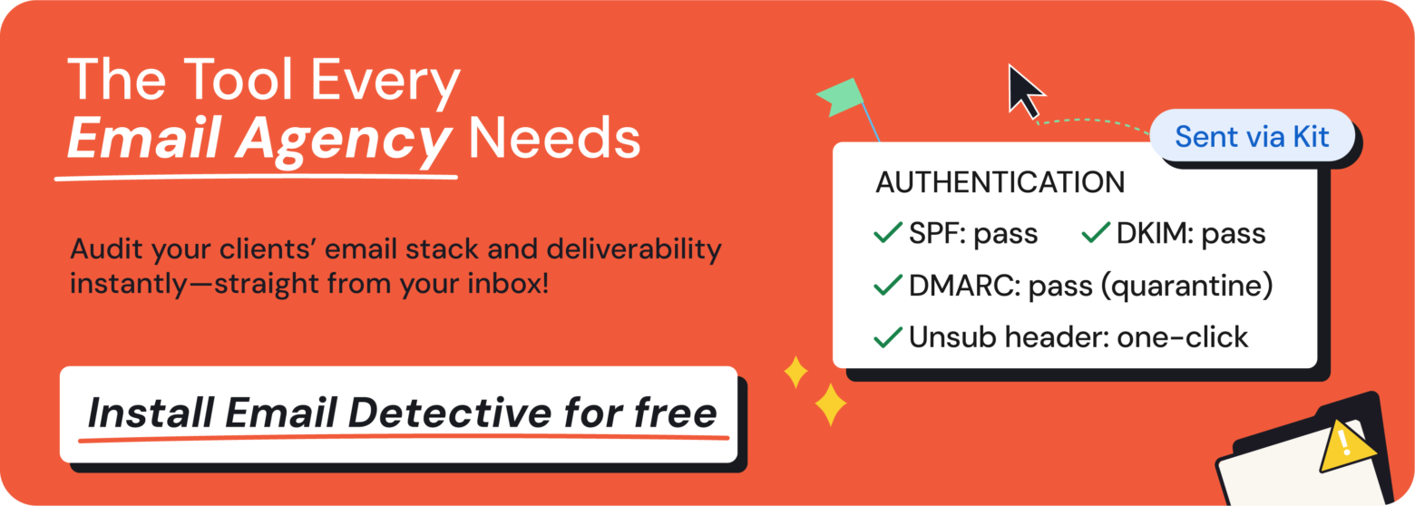 Email Detective for agencies banner