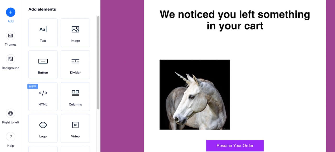 unicorn corner email