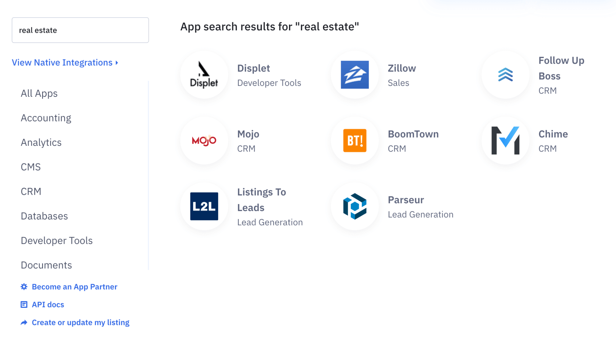 activecampaign real estate integrations