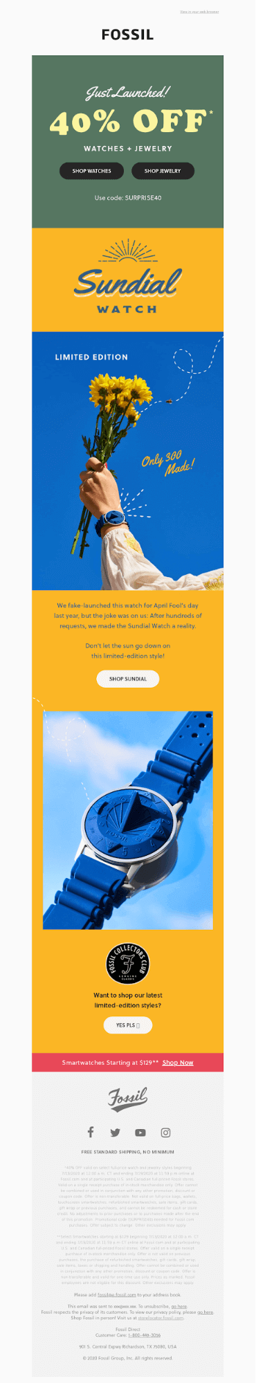 ecommerce newsletter examples