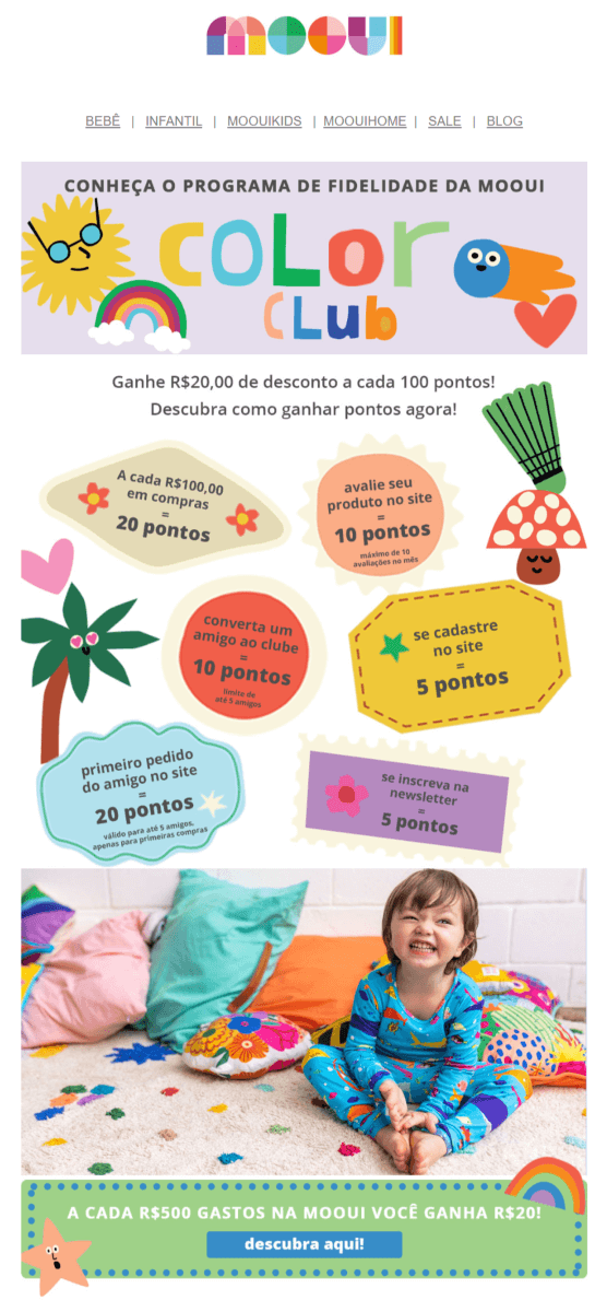 exemplo email marketing fidelidade