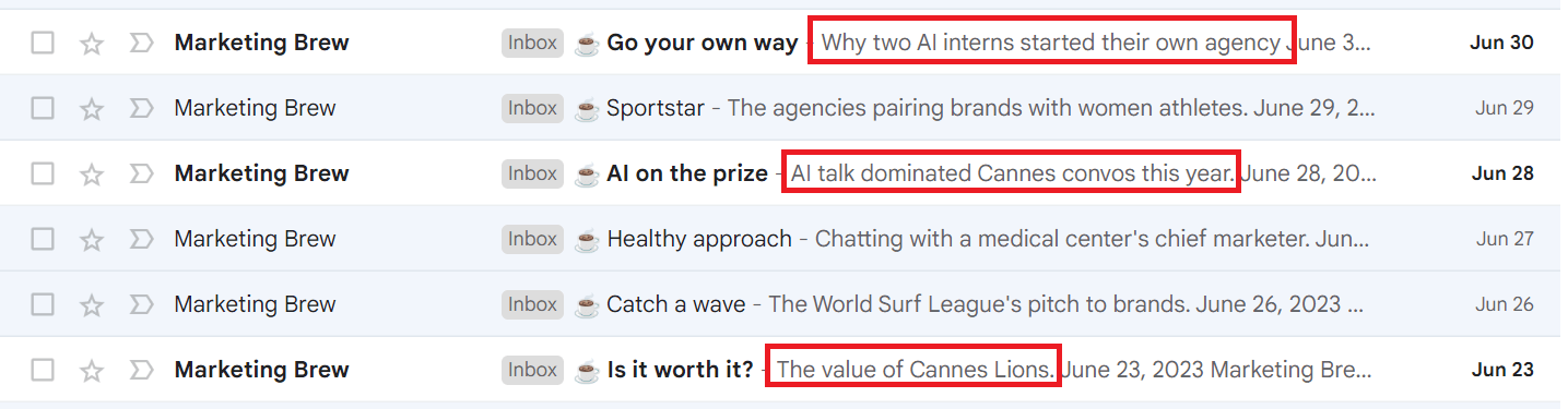 Newsletter Preview Text