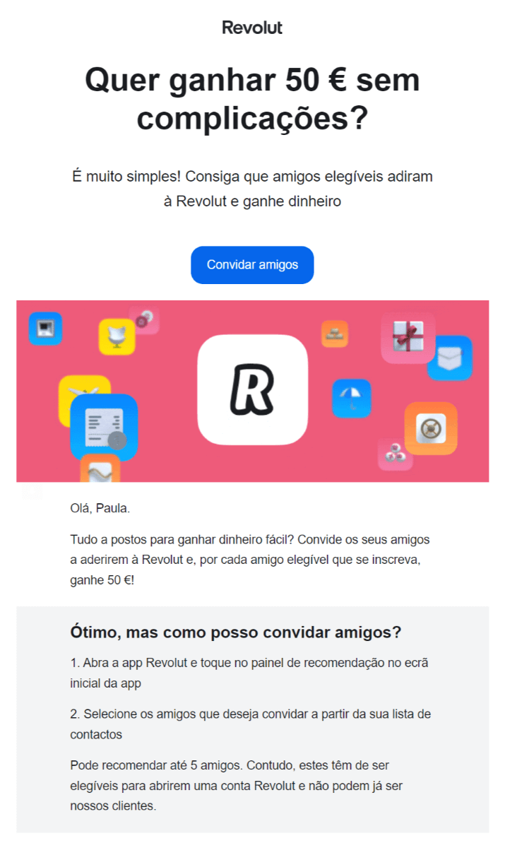 email marketing referral