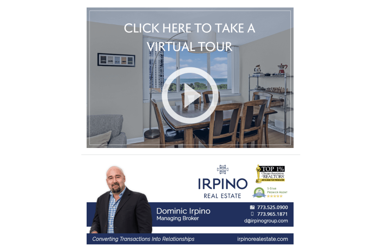 virtual tour in email