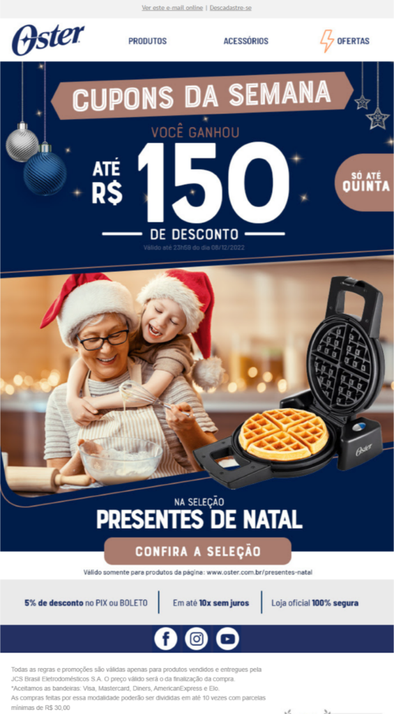 exemplo email promocional automatizado