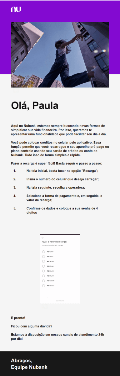 exemplo email marketing