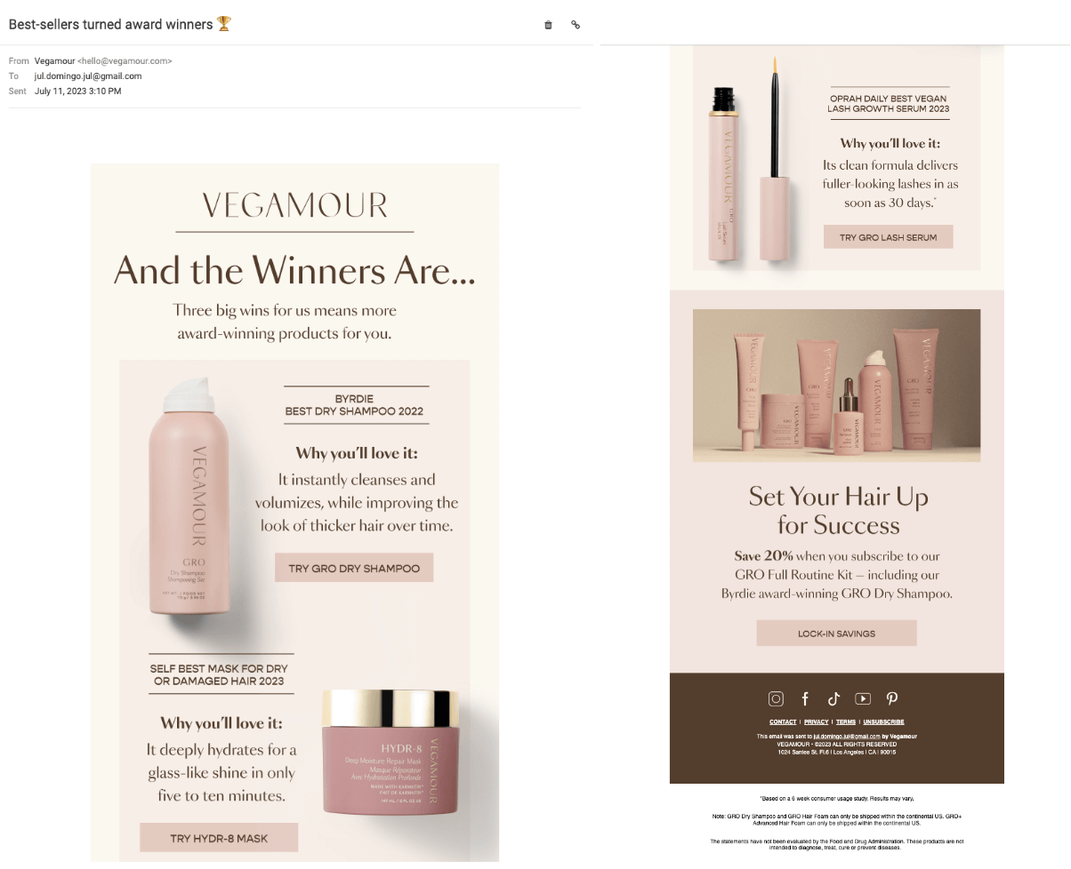 best sellers newsletter idea 