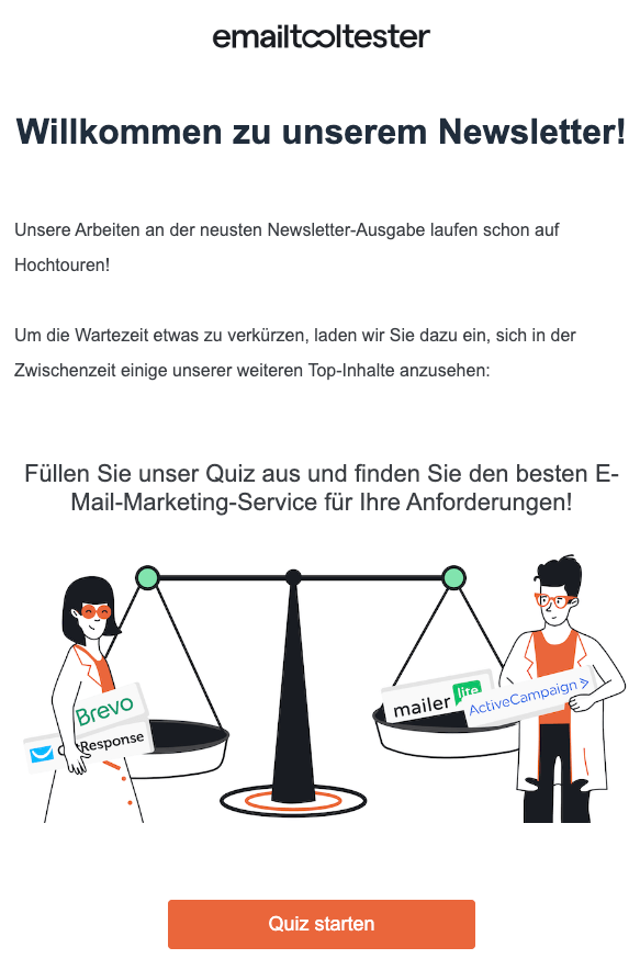 emailtooltester willkommens-e-mail
