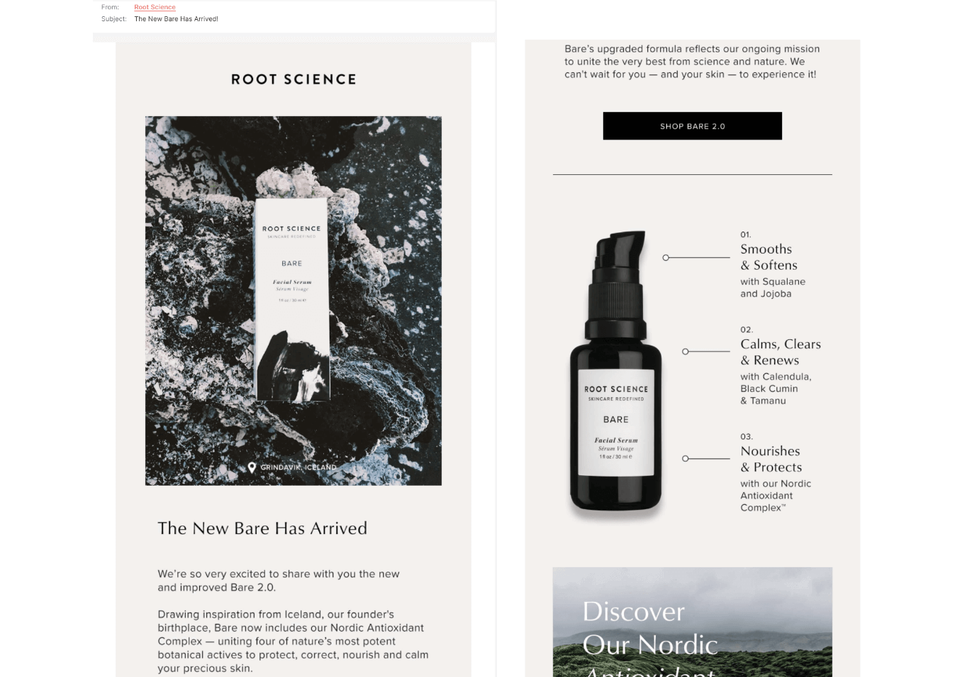 product launch newsletter idea