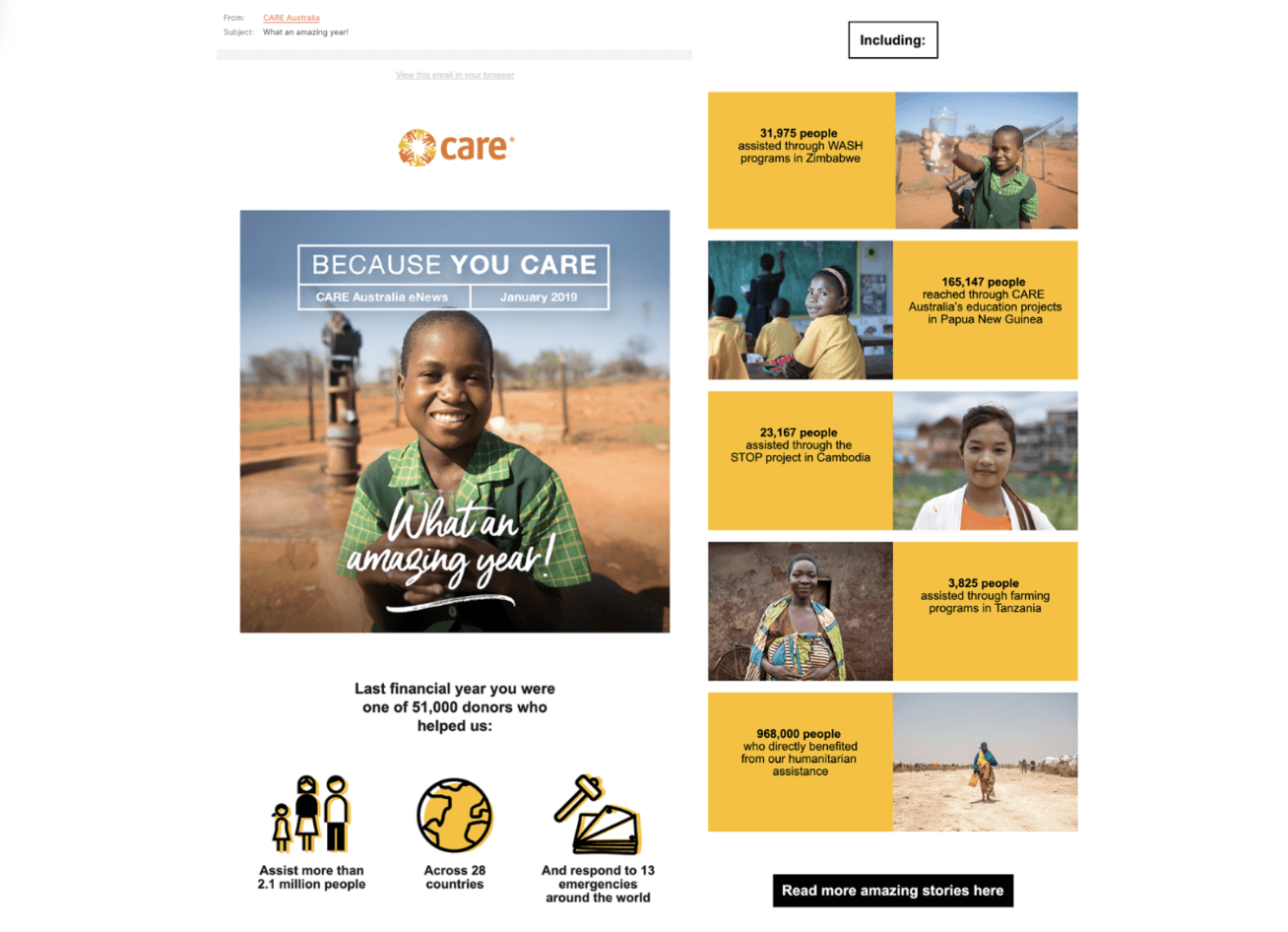 year in review newsletter