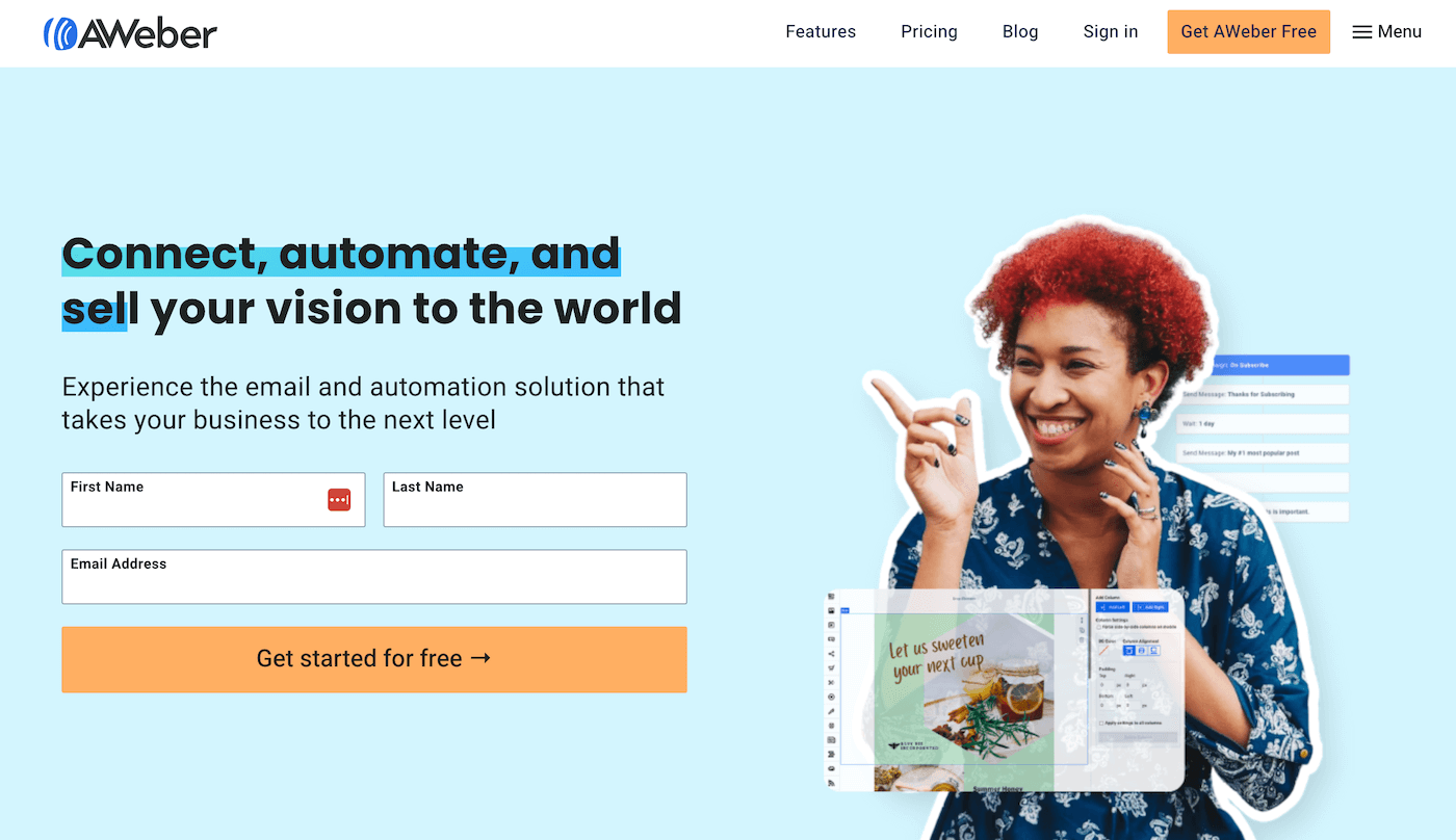 aweber for woocommerce