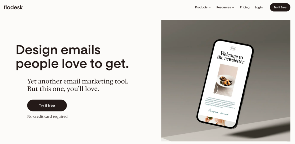 flodesk affiliate email marketing