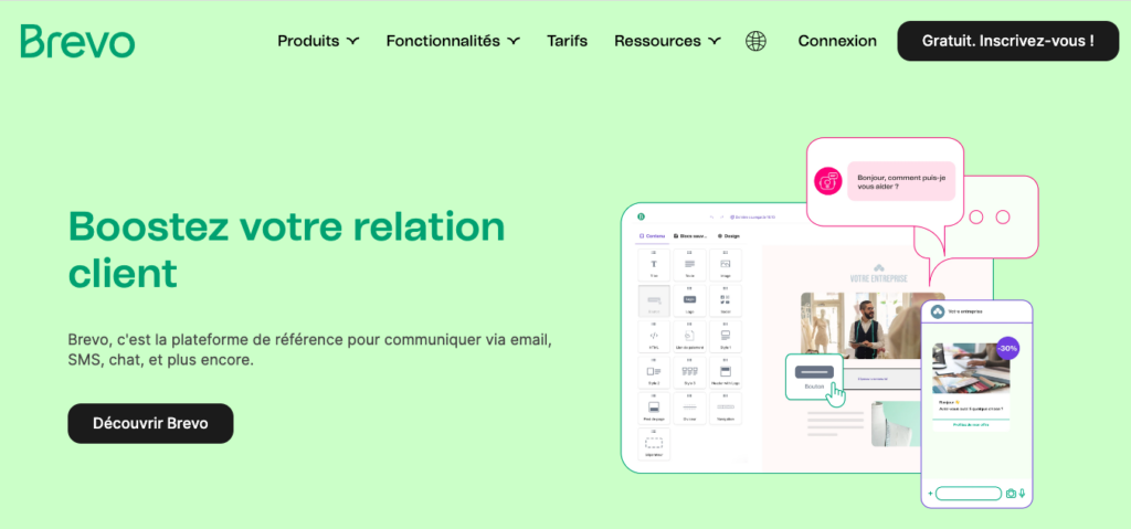 brevo page