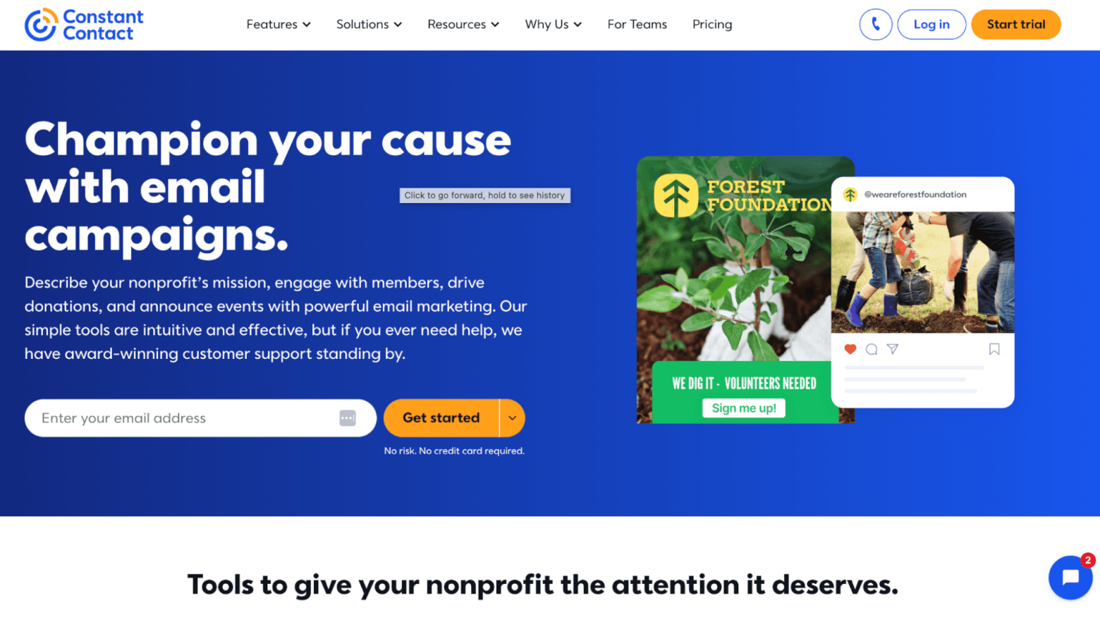 constant contact for nonprofits