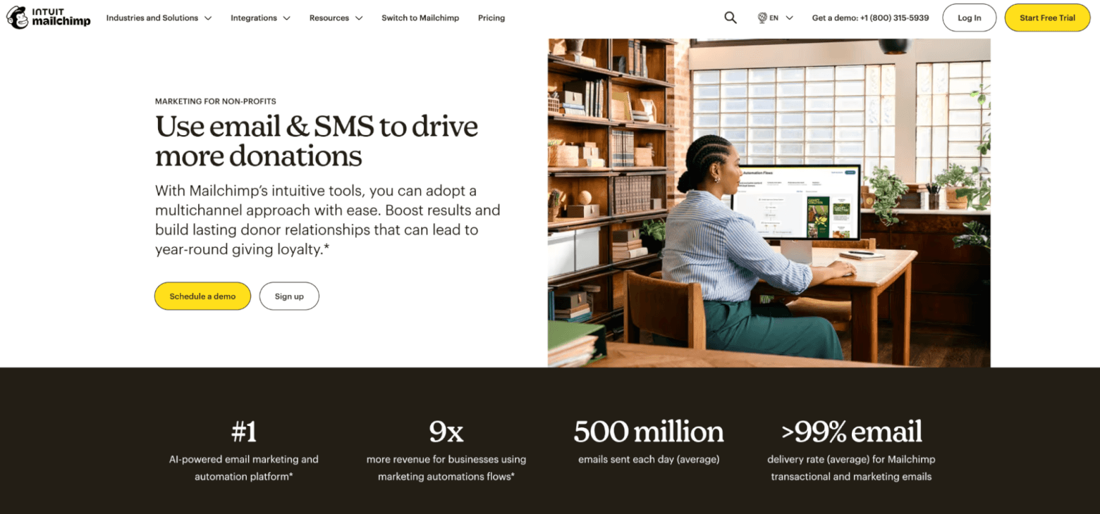 mailchimp for nonprofits