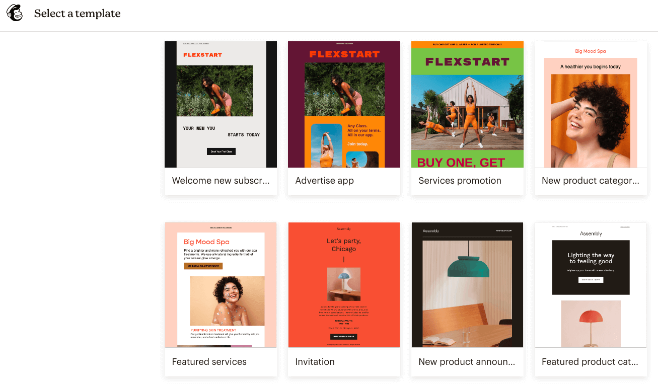 mailchimp templates