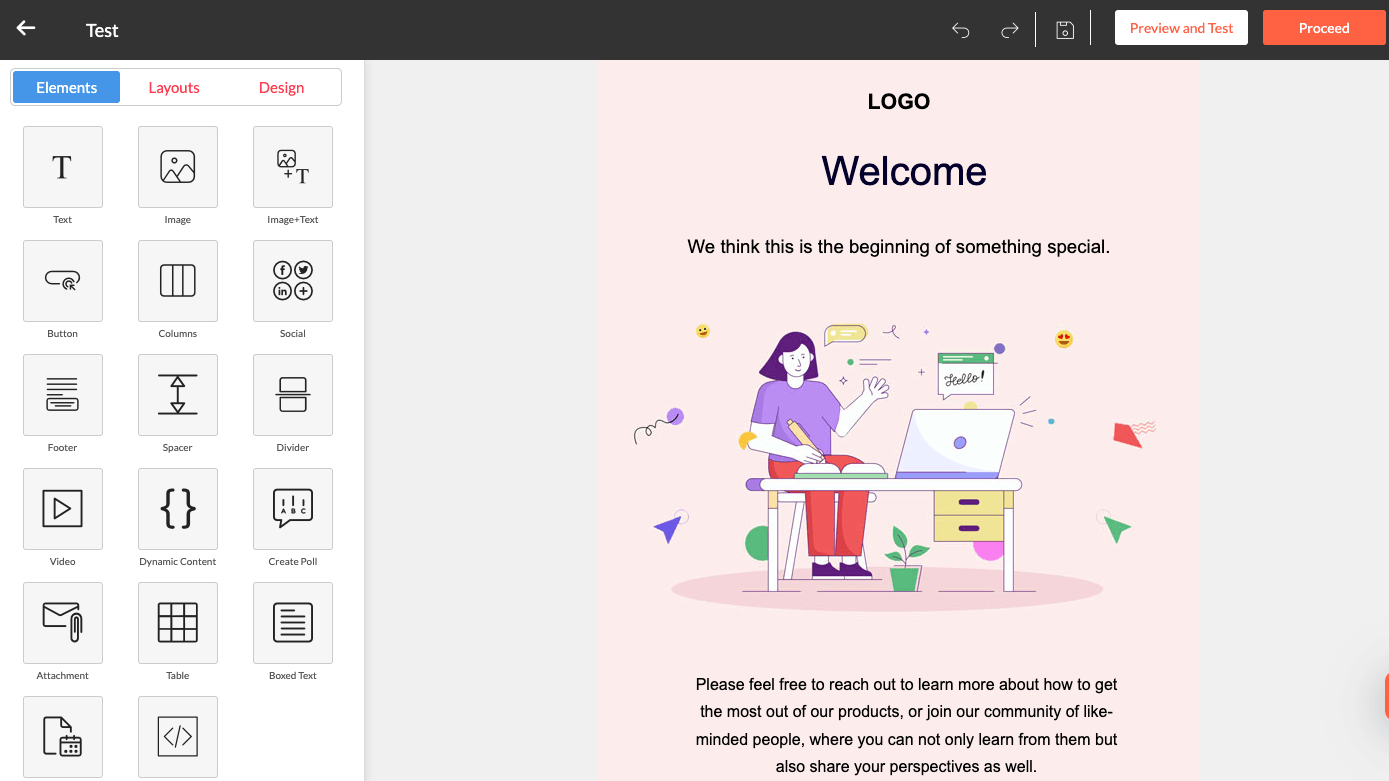zoho editor