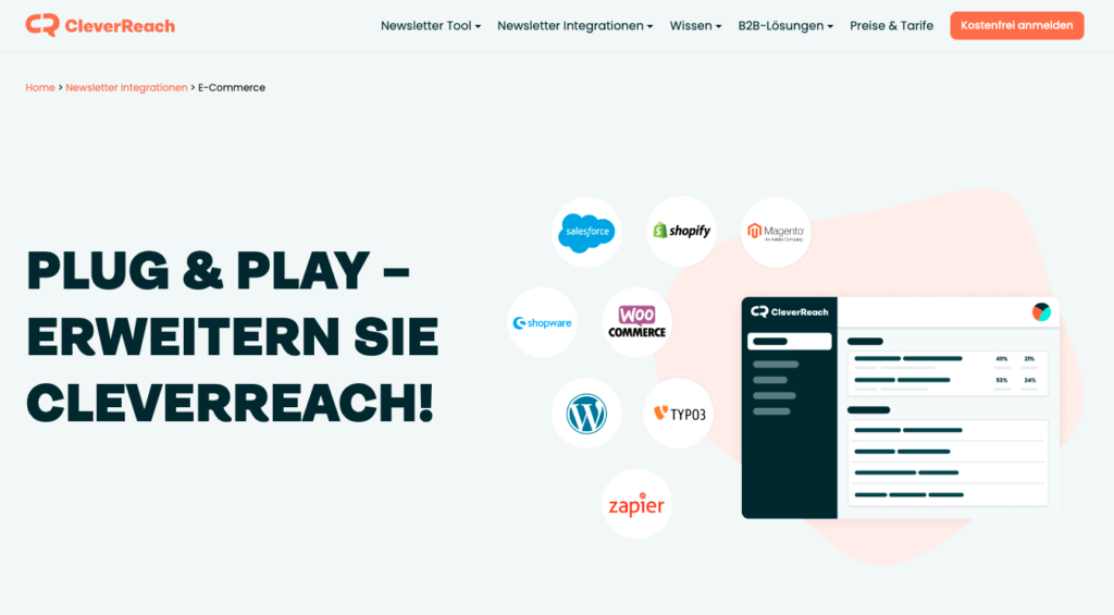 cleverreach ecommerce