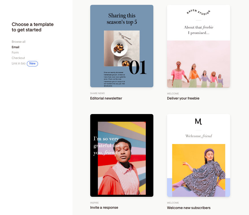 flodesk email templates
