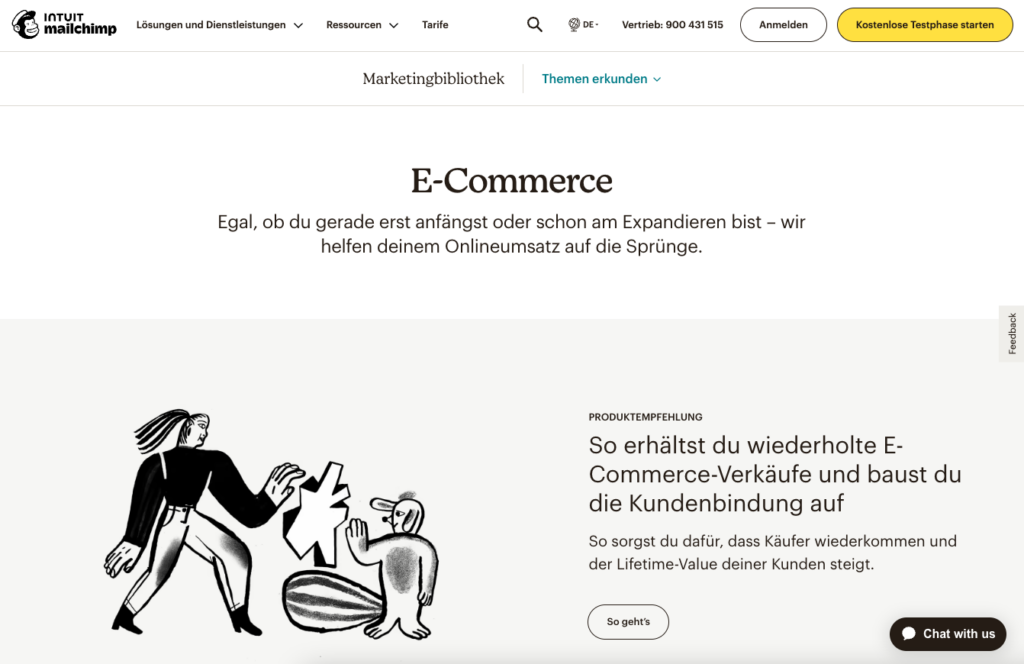 mailchimp ecommerce
