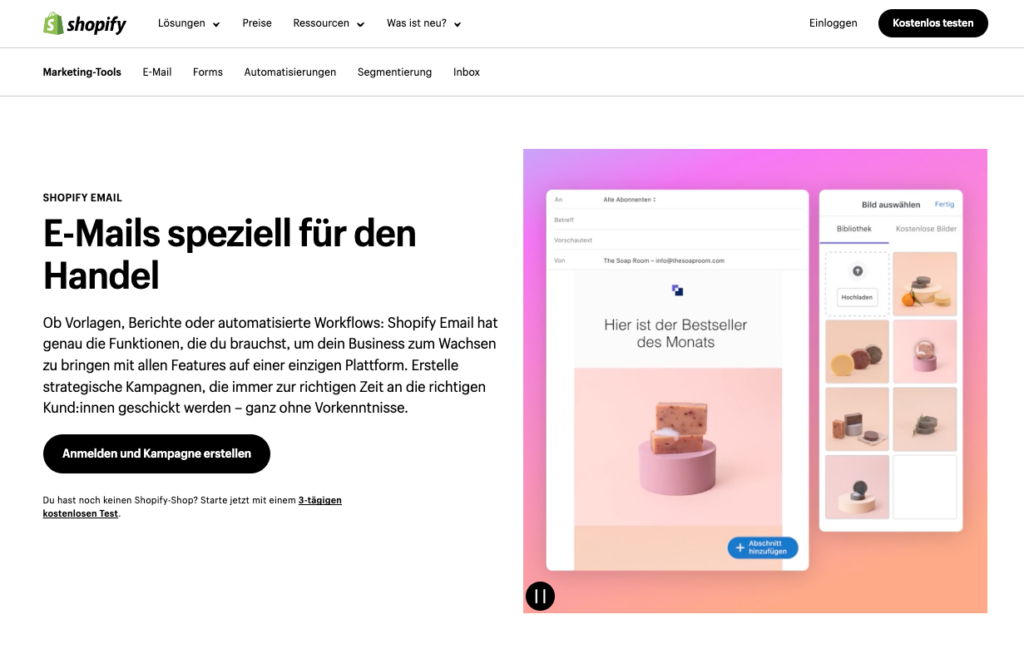 shopify email