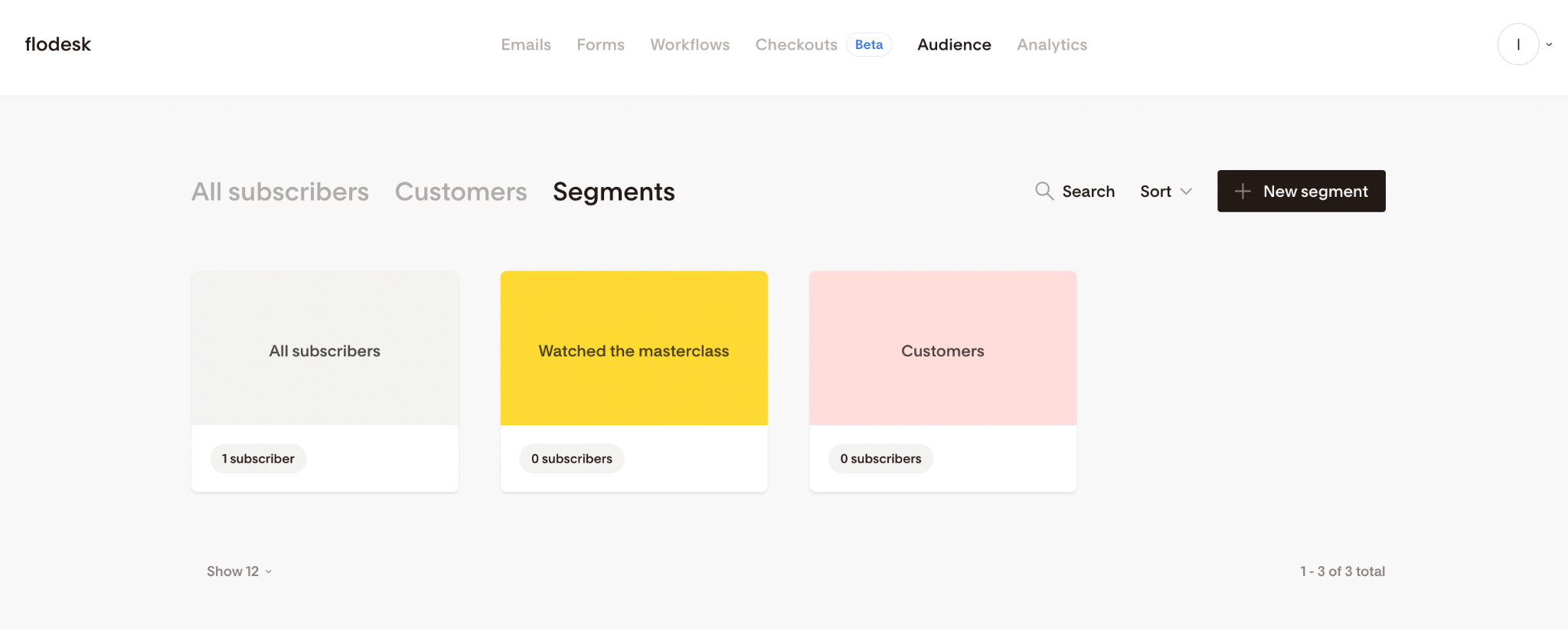 flodesk segments