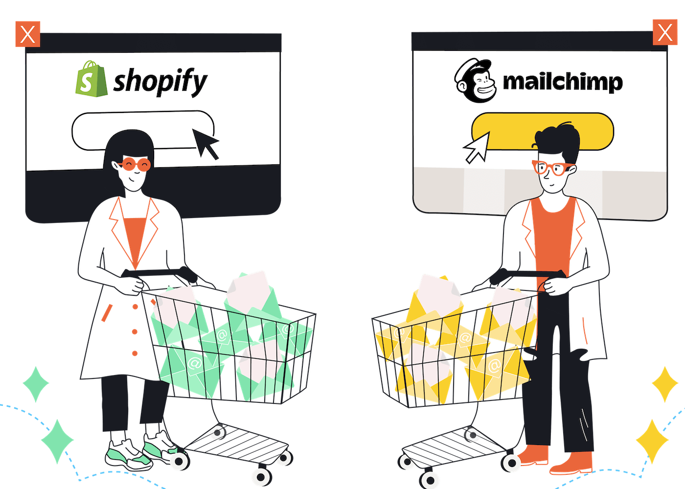 shopify email vs mailchimp