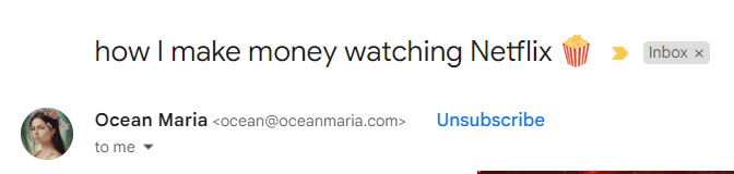 Relevant emojis in subject line