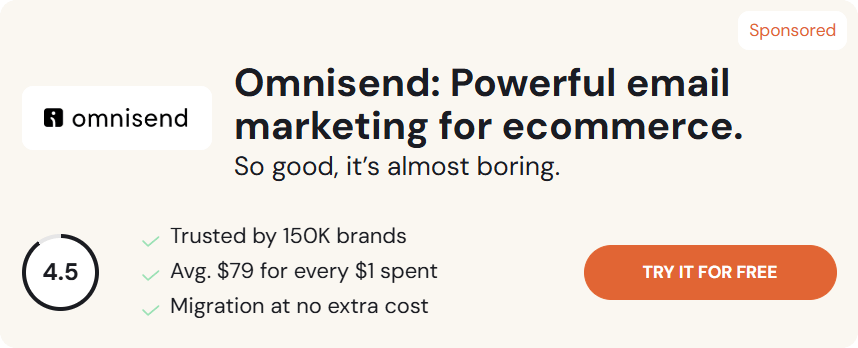 Omnisend Ad