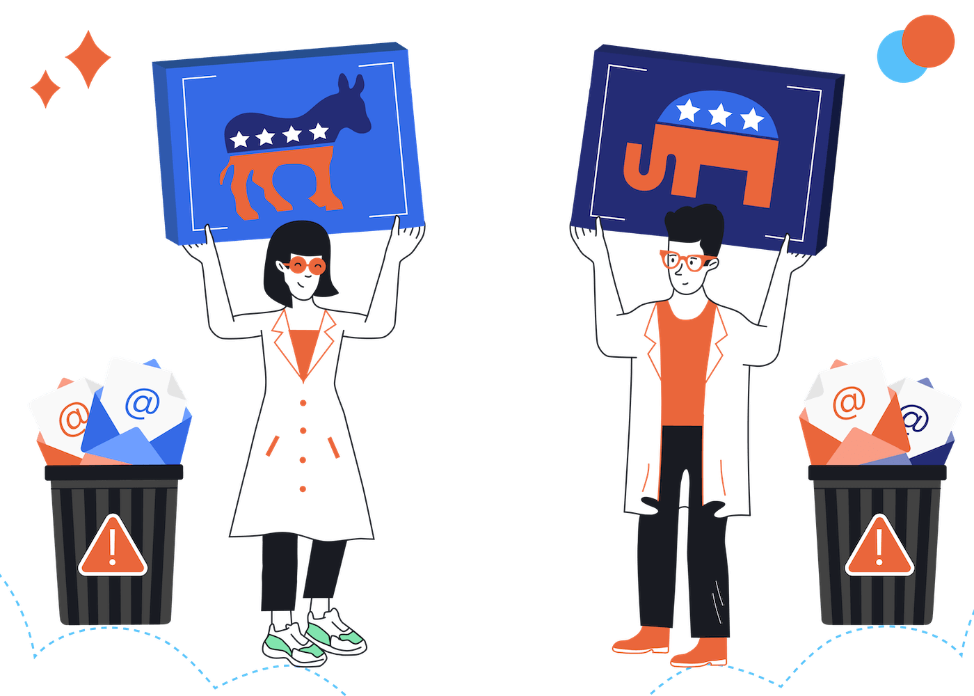 email politics