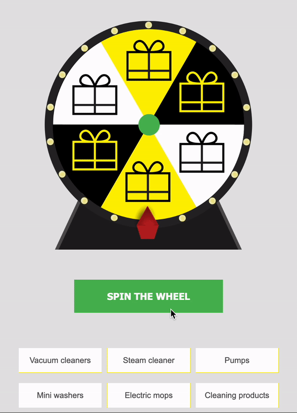 Gamified email roulette