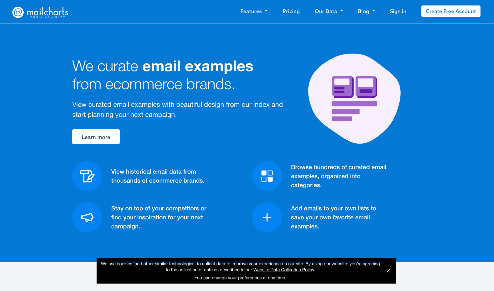 MailCharts Homepage