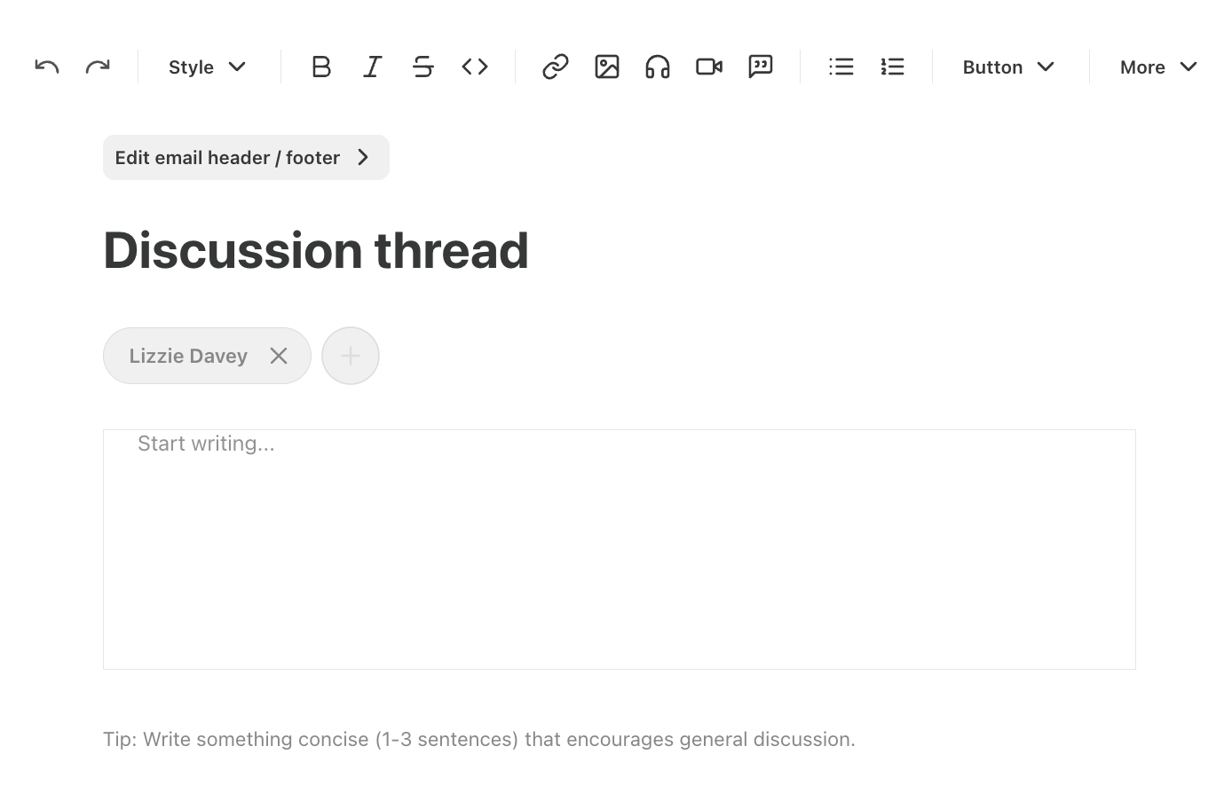 Substack discussion thread 