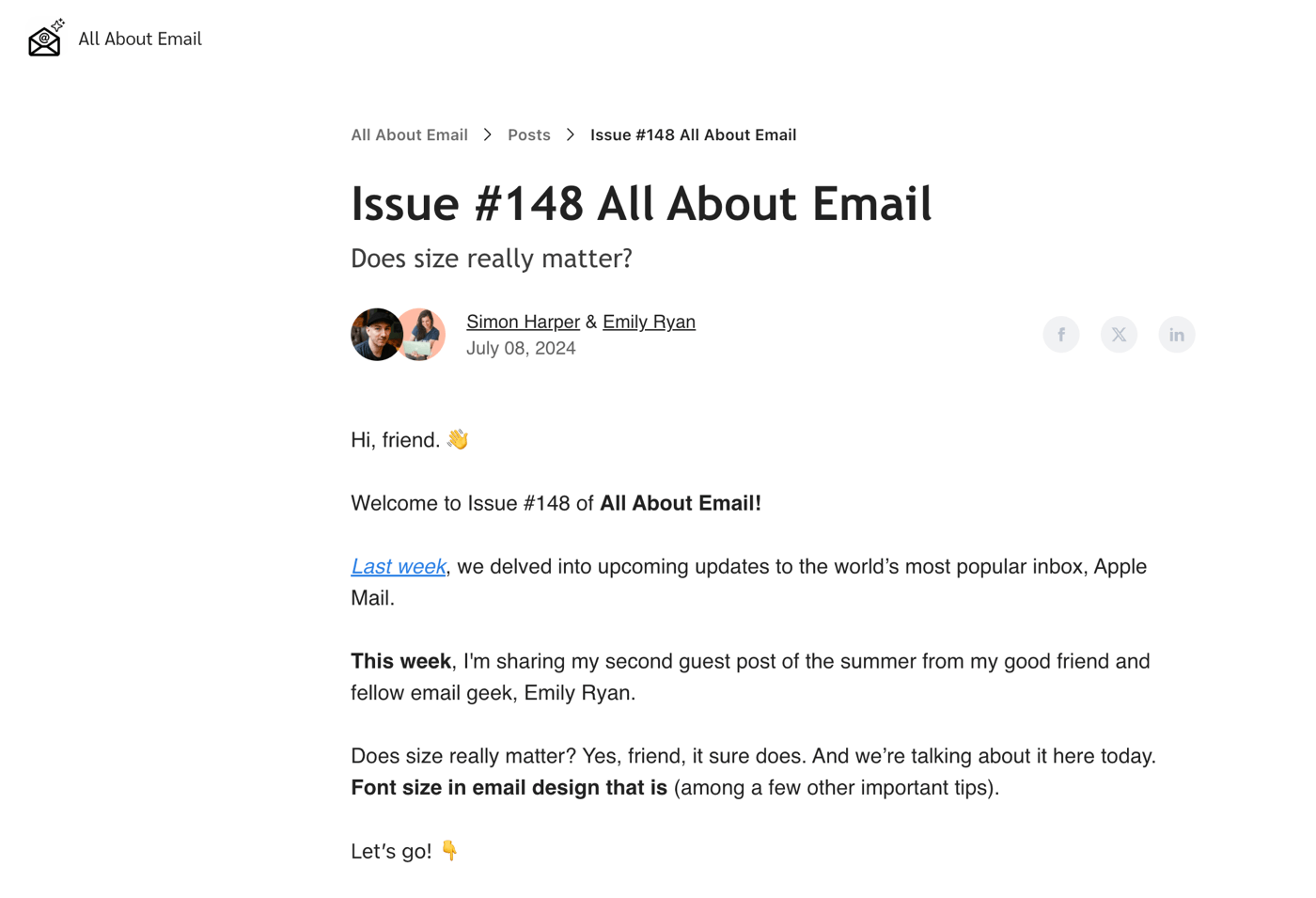 all about email