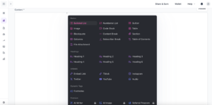 beehiiv editor
