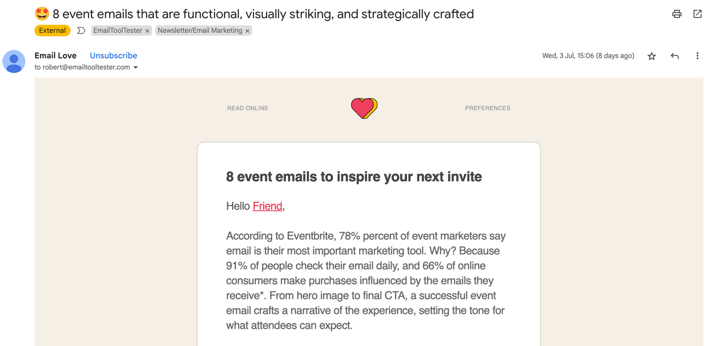 email love