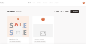 flodesk dashboard