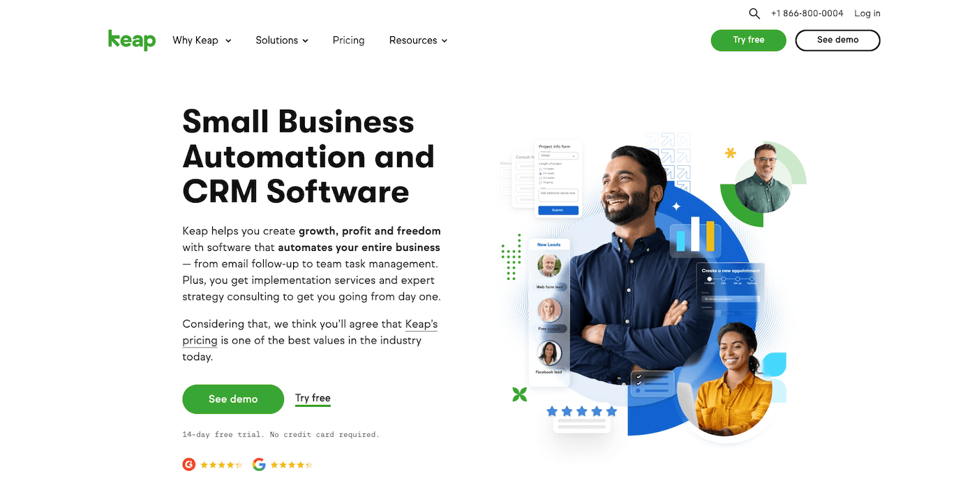 keap sales funnels