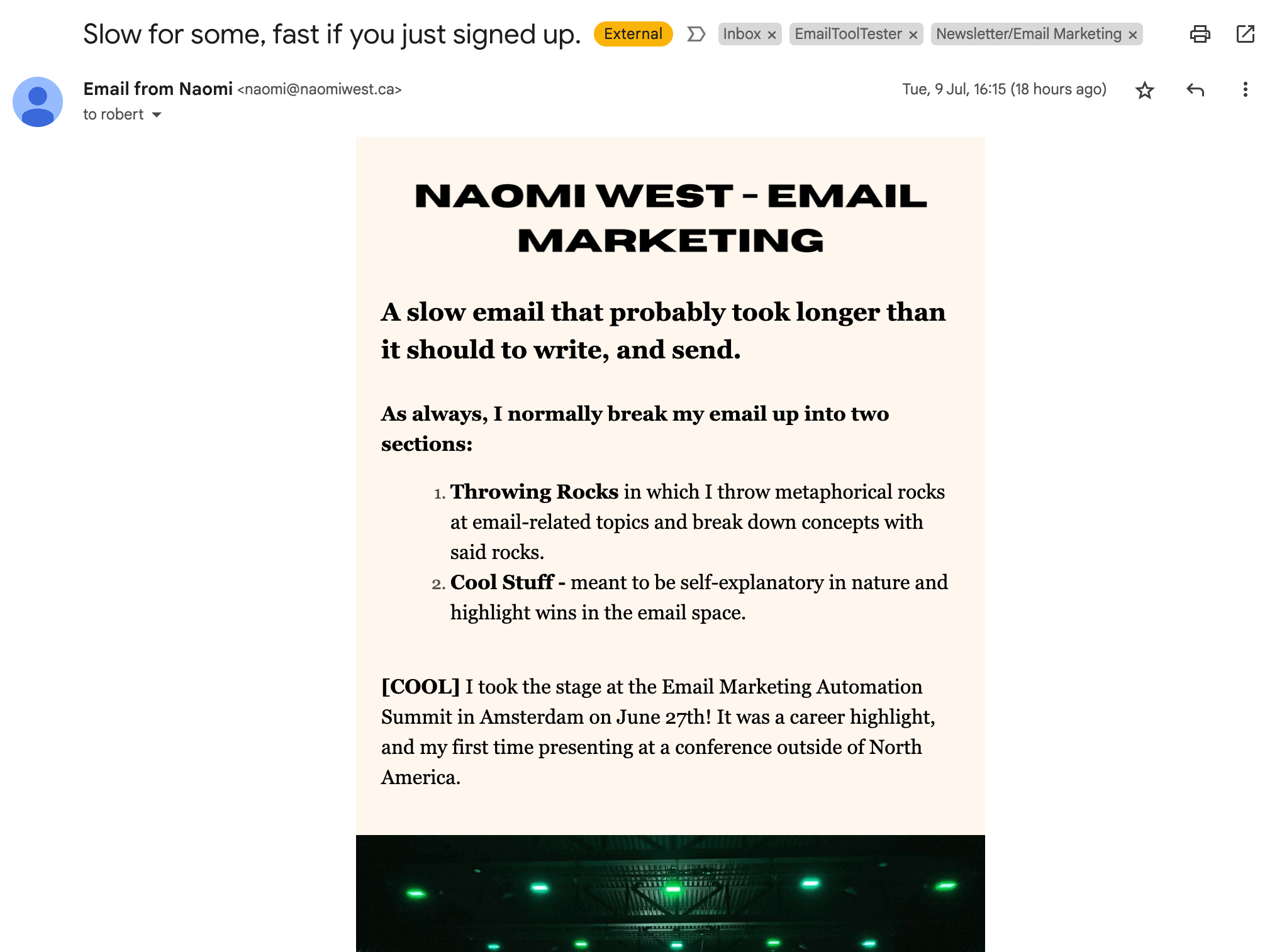 nomi west email marketing