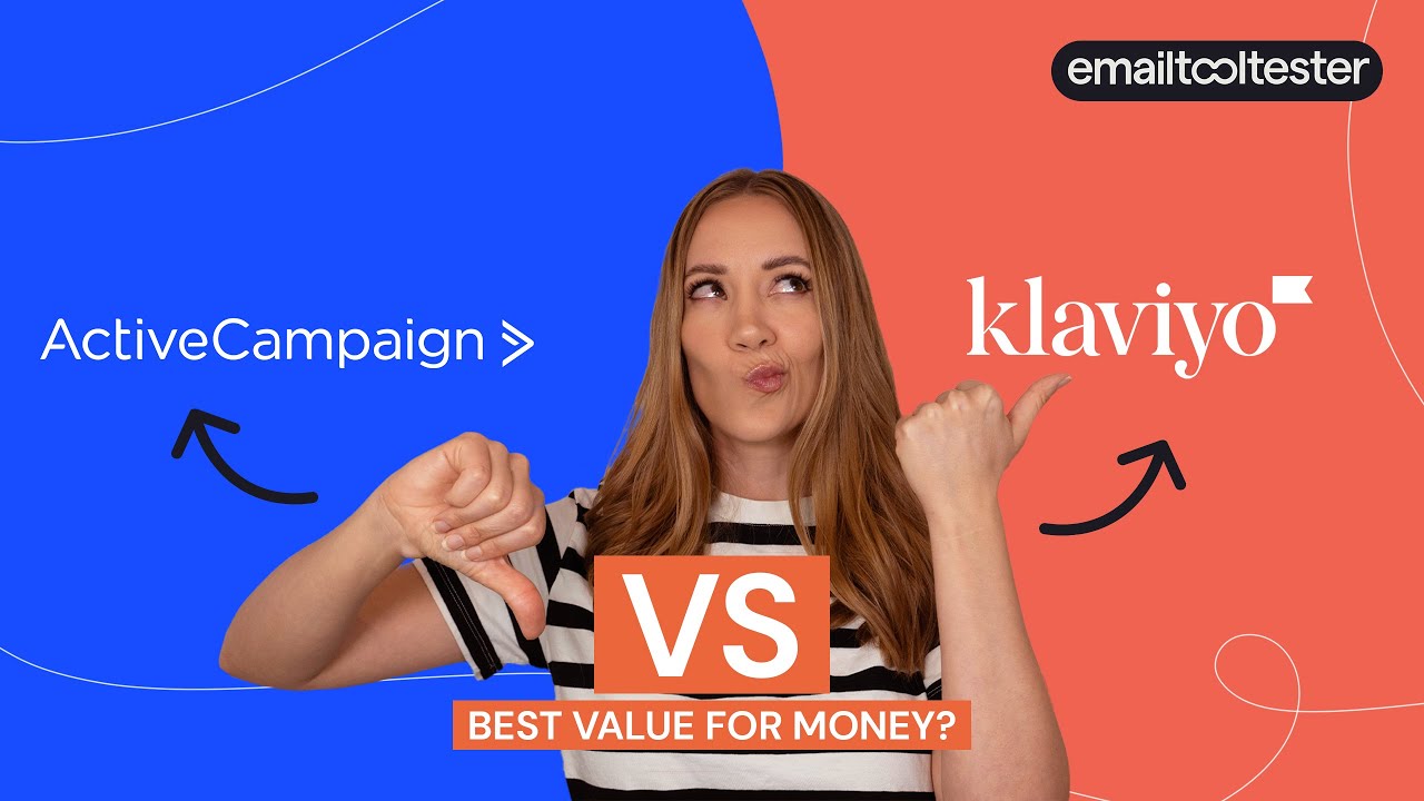 activecampaign vs klaviyo video review