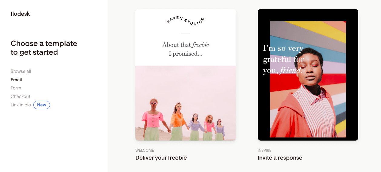 flodesk email templates