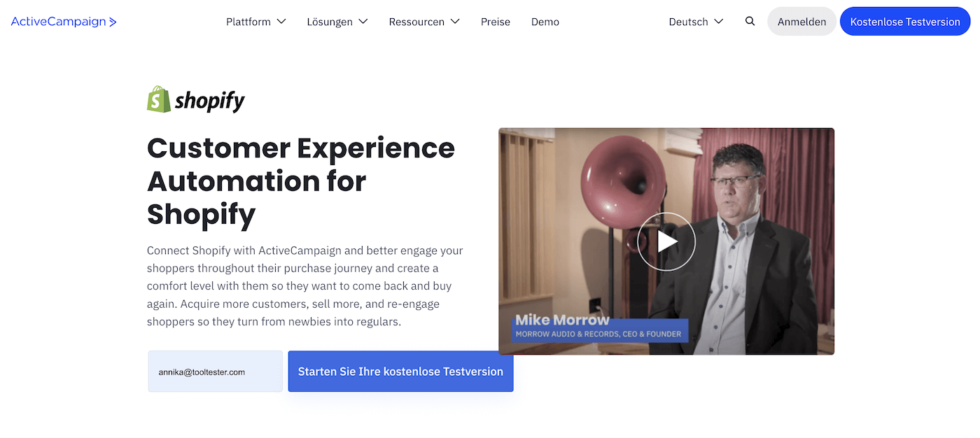activecampaign shopify