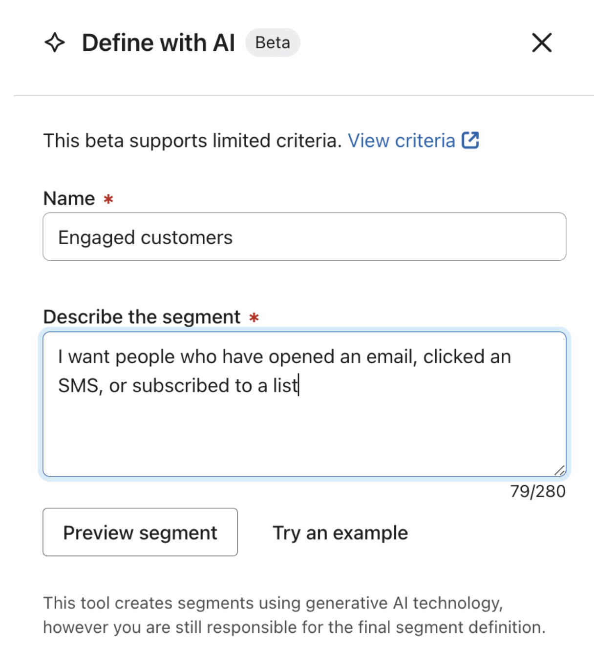 klaviyo define with ai