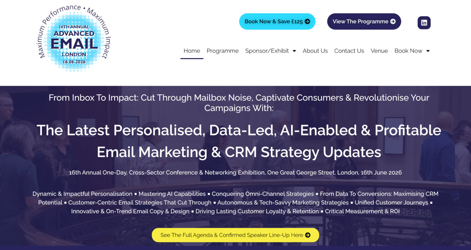 advanced email london