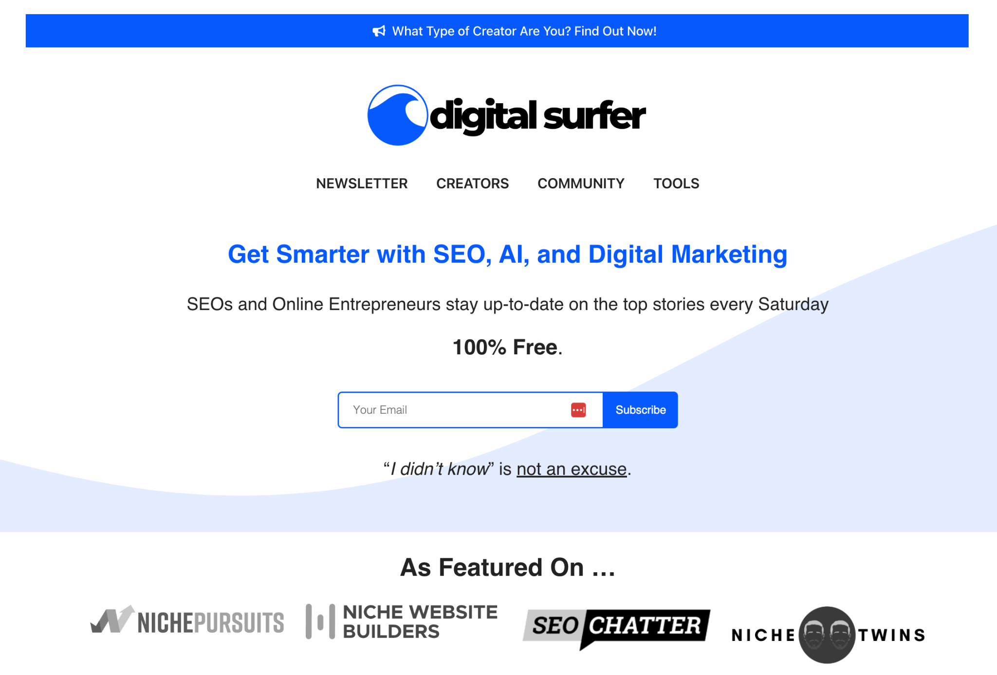 digital surfer seo newsletter