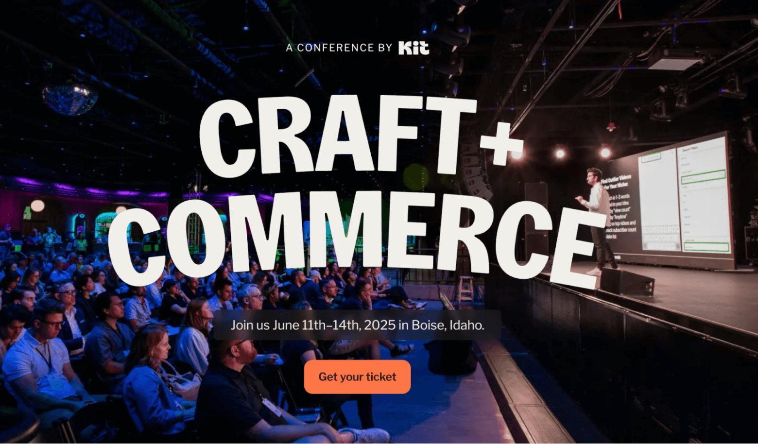 kit craft and commerce conference